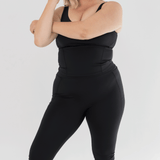 Hybrid Legging 3/4 | Onyx
